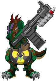 Nuclear Weaponized Dinosaur